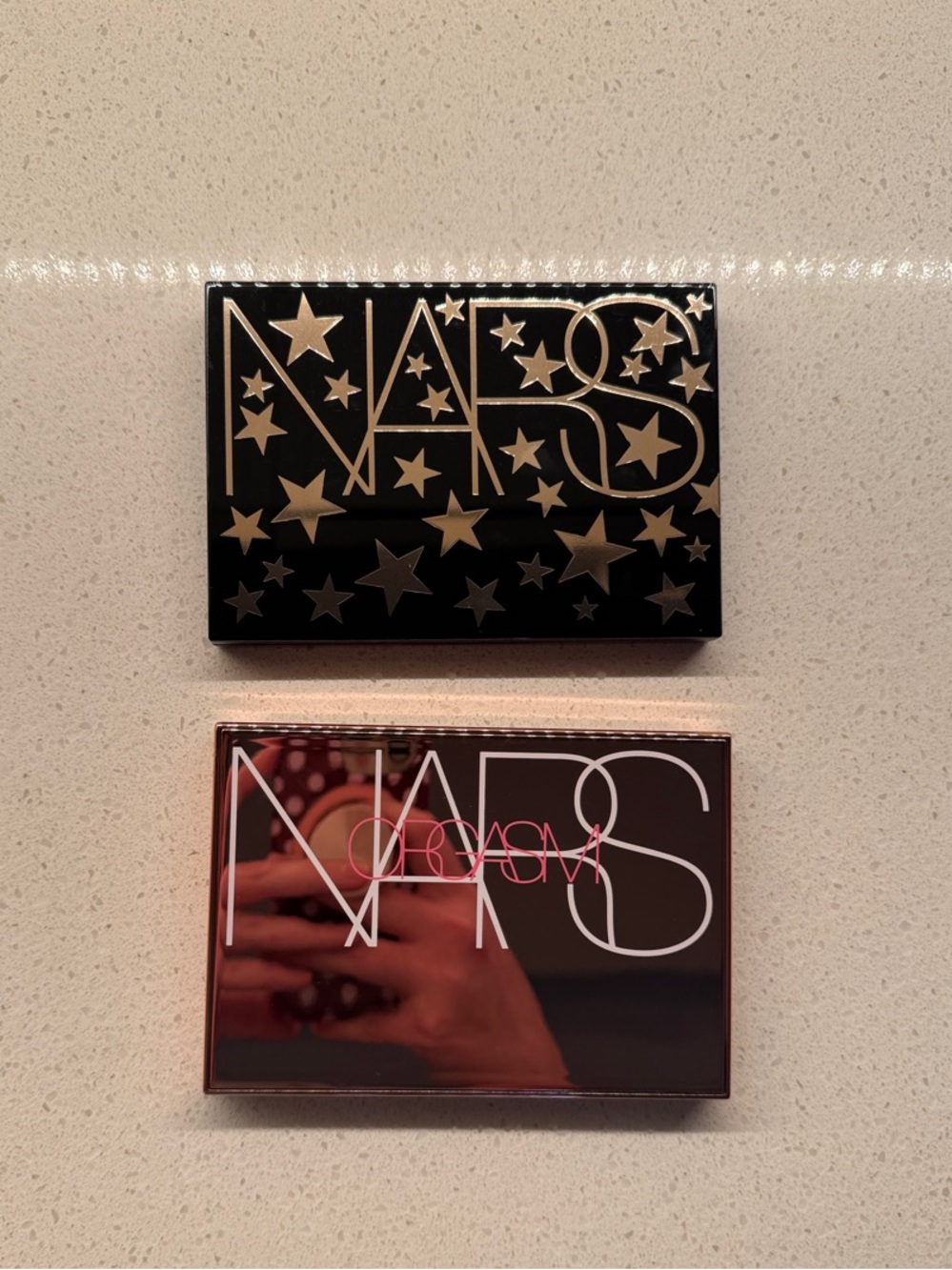 NARS Rising Star and Orgasm on the Beach Cheek Palettes